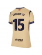 Barcelona Andreas Christensen #15 Replika Borta Kläder Dam 2025-26 Kortärmad